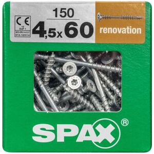 Verlegeschrauben 4.5 x 60 mm tx 20 - 150 Stk. Holzschrauben - Spax