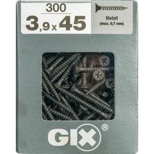 Schnellbauschrauben 3.9 x 45 mm ph 2 Feingewinde - 300 Stk. Schrauben - Spax