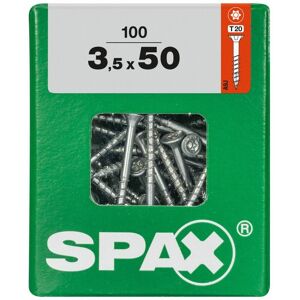 Universalschrauben 3.5 x 50 mm tx 20 - 100 Stk. Holzschrauben - Spax