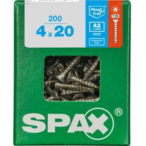 Universalschrauben 4.0 x 20 mm tx 20 - 200 Stk. Holzschrauben - Spax