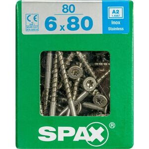 Spax Universalschrauben 6.0 x 80 mm TX 30 - 80 Stk. Holzschrauben