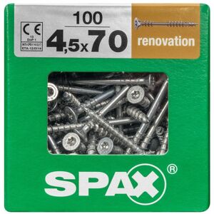 Verlegeschrauben 4.5 x 70 mm tx 20 - 100 Stk. Holzschrauben - Spax