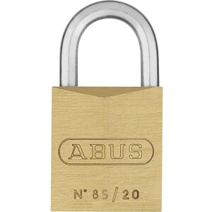 Abus 85/20 Vorhangschloss aus massivem Messing verschiedenschliessend