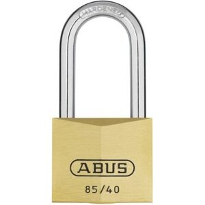 Abus 85/40HB40 Vorhangschloss aus massivem Messing verschiedenschliessend