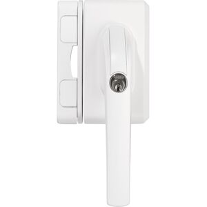 Abus FO500N W weiß Fenster-Zusatzschloss mit Sperrbügel FO 500 N...