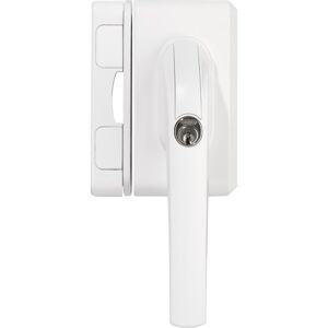 Abus FO500N W weiß Fenster-Zusatzschloss mit Sperrbügel FO 500 N AL0125