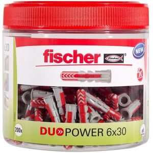 fischerwerke fischer Allzweckdübel DuoPower 6 x 30 Dose, 200 Stück