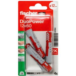 fischerwerke fischer Allzweckdübel DuoPower 12 x 60, 4 Stück