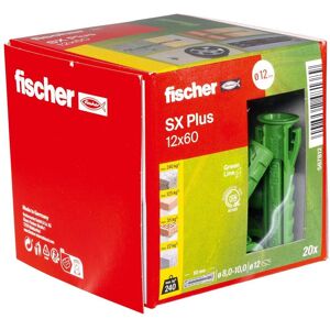 fischerwerke fischer Spreizdübel SX Plus Green 12 x 60, 20 Stück