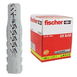 100 Stk. Fischer Universaldübel UX 8 x 50 - 77869