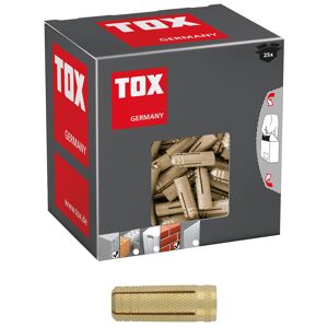 TOX Messing-Spreizdübel Metrix M10 x 32 mm Kleinpack - 25 Stück - 026100151