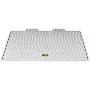 Hailo Professional Hailo Schachtabdeckung HS8 Edelstahl rechteckig tagwasserdicht und geruchssicher Klasse D 400kN 1200x1200mm