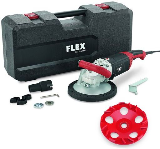 Flex-tools 418.862 LD 24-6 180 Kit E-Jet Sanierungsschleifer für Flächen 2400 Watt 180 mm