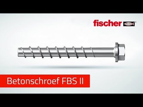 Fischer ULTRACUT FBS II 12 x 85 25/10/- US A4 Sechskant mit U-Scheibe