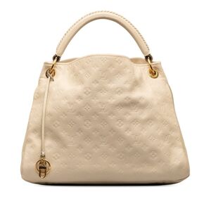 Pre-owned Louis Vuitton Monogram Empreinte Artsy MM White