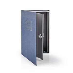 Nedis Bog Boks   Book Sikker   Nøgle lås   Indendørs   Medium   Indvendig Volume: 1.6 l   2 nøgler medfølger   Blå / Sølv