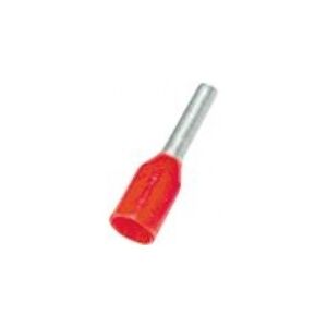 CSDK-SL NELCO Terminalrør rød 1,5 mm² længde 14,0 mm afisoleringslængde 8,0 mm - (500 stk.)
