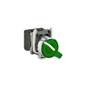 Schneider Electric XB4, Grøn, IP66, IK06, 30 mm, 68 mm, 47 mm