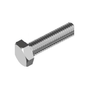 WASI Sætbolt M8x20 mm DIN 933 uden møtrik, rustfri A2 med fuld gevind nøglevidde 13 mm - (200 stk.)