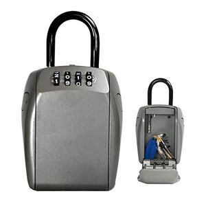 Master Lock 5422EURD Key Safe with Push Button and Bracket Holder, multicolour, 5414D