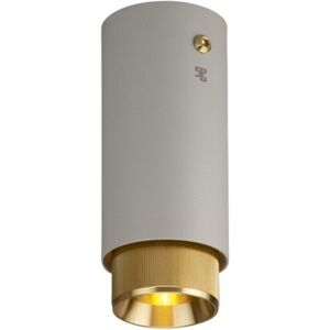 Buster+Punch - Exhaust Linear Surface Påbygningsspot Stone/Brass