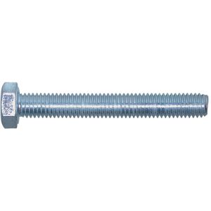 NKT Fasteners Stålsætskrue Elforzinket M10 X 80 Mm, 3 Stk