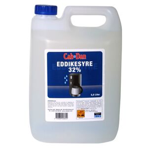 Cab-Dan Eddikesyre 32 %, 5 L