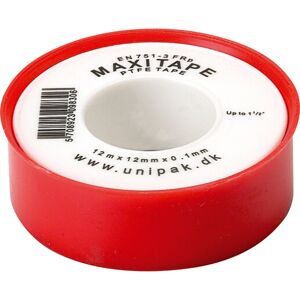 Unipak Gevindtape Maxitape 12 M X 12 Mm X 0,1 Mm