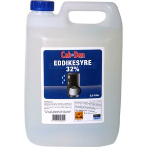 Cab-Dan Eddikesyre 32 %, 5 L