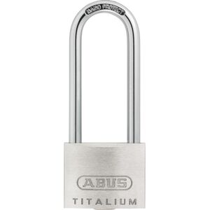 Abus Titalium Hængelås 64ti/40, Høj Bøjle 63 Mm, Ensluk. 6411