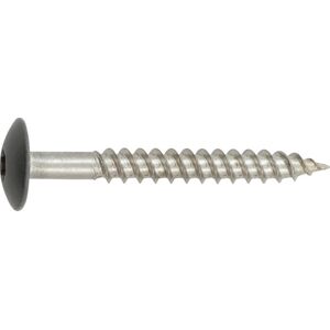 NKT Fasteners Facadeskrue 4,5 X 40 Mm, Antracit, A2, Tx, 200 Stk.