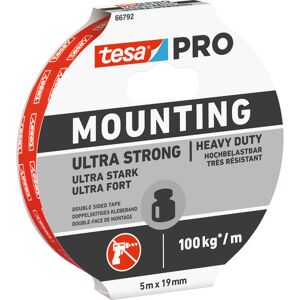 Tesa Monteringstape 66792 Pro 100 Kg, 19 Mm X 5 M