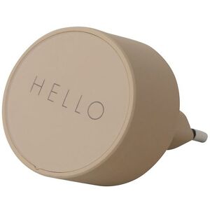 Design Letters Adapter - 12w - Hello - Pudderrosa - Design Letters - Onesize - Adapter