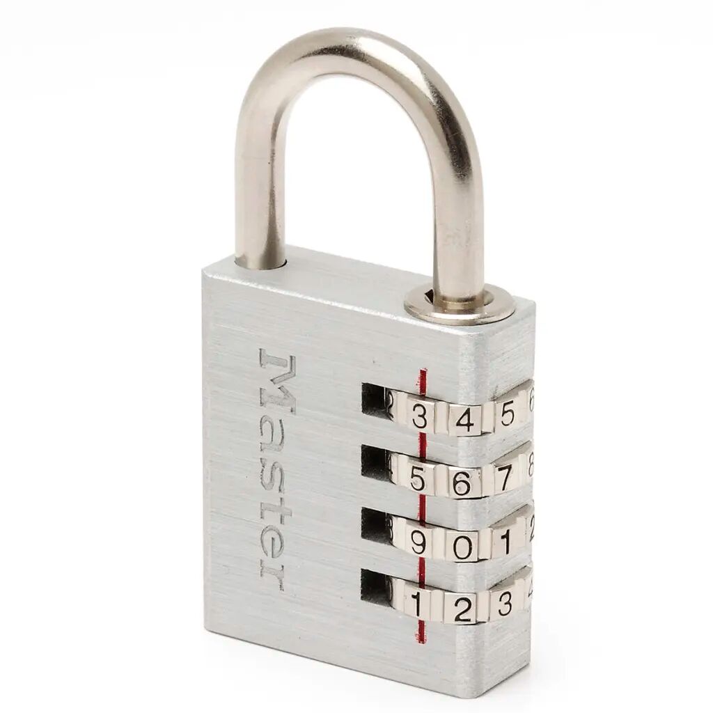 Master Lock kodehængelås aluminium 40 mm 7640EURD