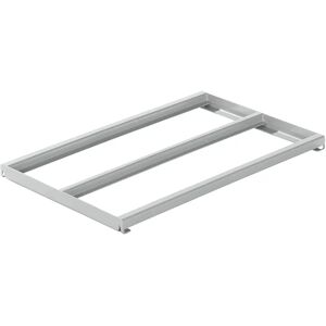 LISTA Bastidor fijo, A x P 1290 x 860 mm, carga por balda 1000 kg, gris luminoso