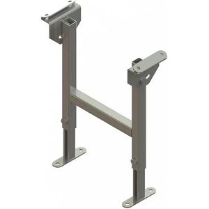 Gura Soporte doble, galvanizado, anchura de vía 300 mm, margen de ajuste 380 - 580 mm