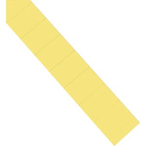 magnetoplan Tarjetas insertables, 70 mm, UE 630 unid., amarillo