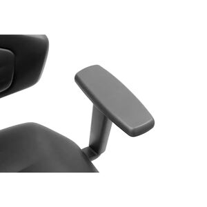 bimos Brazos para sillas giratorias de trabajo AIR FLOW, en negro, 1 par, multifuncional, ajustable en cuatro direcciones