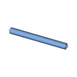Gura Rodillo portante de la vía de rodillos pequeños, Ø 50 mm, anchura de vía 500 mm, plástico