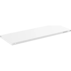 eurokraft pro Balda, gris luminoso RAL 7035, construcción ligera, A x P 1300 x 600 mm