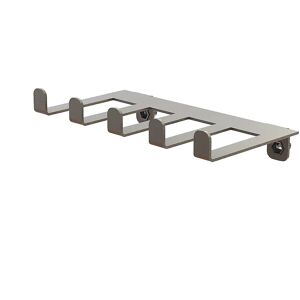 kaiserkraft Separador para soporte de herramientas de acero inoxidable, para pared perforada de acero inoxidable, L x A x H 130 x 75 x 35 mm