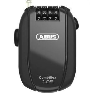 ABUS Cerradura de cable enrollable, con código numérico, UE 12 unid., cable de acero de 1050 mm