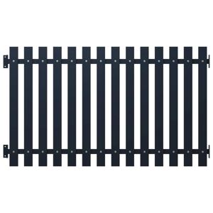 vidaXL Panel de valla acero recubrimiento polvo antracita 170,5x150 cm
