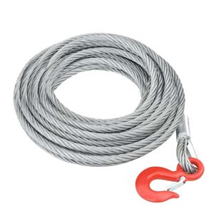 vidaXL Cuerda de cable 3200 kg 20 m