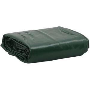 vidaXL Lona verde 5x5 m 650 g/m²