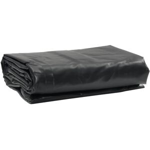 vidaXL Lona negra 5x5 m 650 g/m²