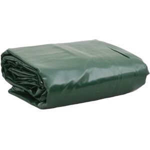 vidaXL Lona verde 3x6 m 650 g/m²