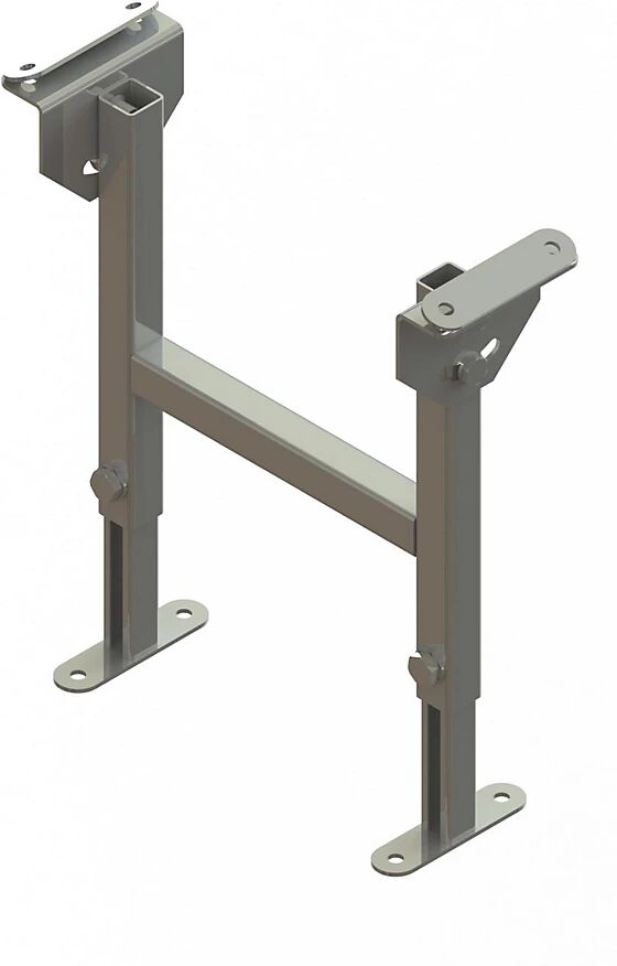 Gura Soporte doble, galvanizado, anchura de vía 300 mm, margen de ajuste 330 - 480 mm