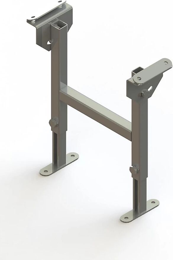 Gura Soporte doble, galvanizado, anchura de vía 400 mm, margen de ajuste 330 - 480 mm