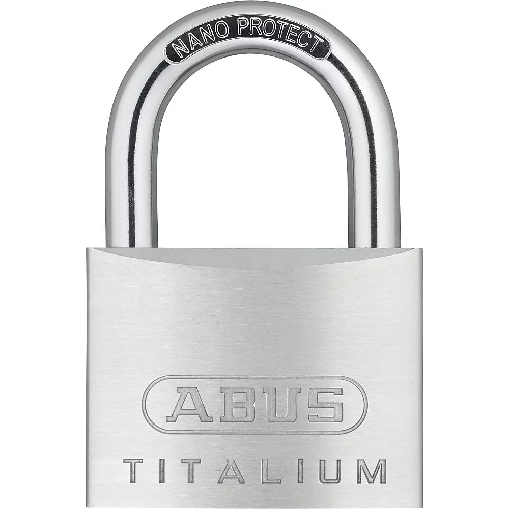 ABUS Candado de cilindro, 64TI/60 Lock-Tag, UE 6 unid., plateado